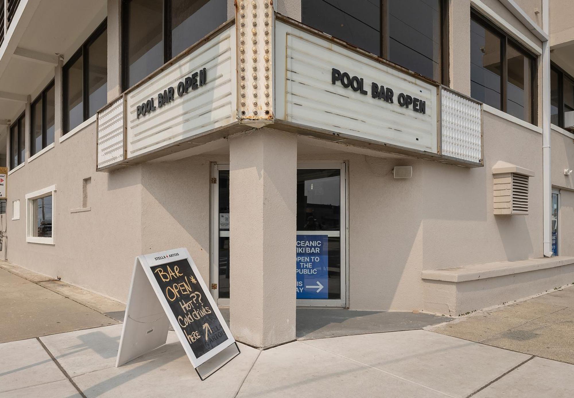 Oceanic Hotel & Barefoot Tiki Bar Wildwood Exterior foto