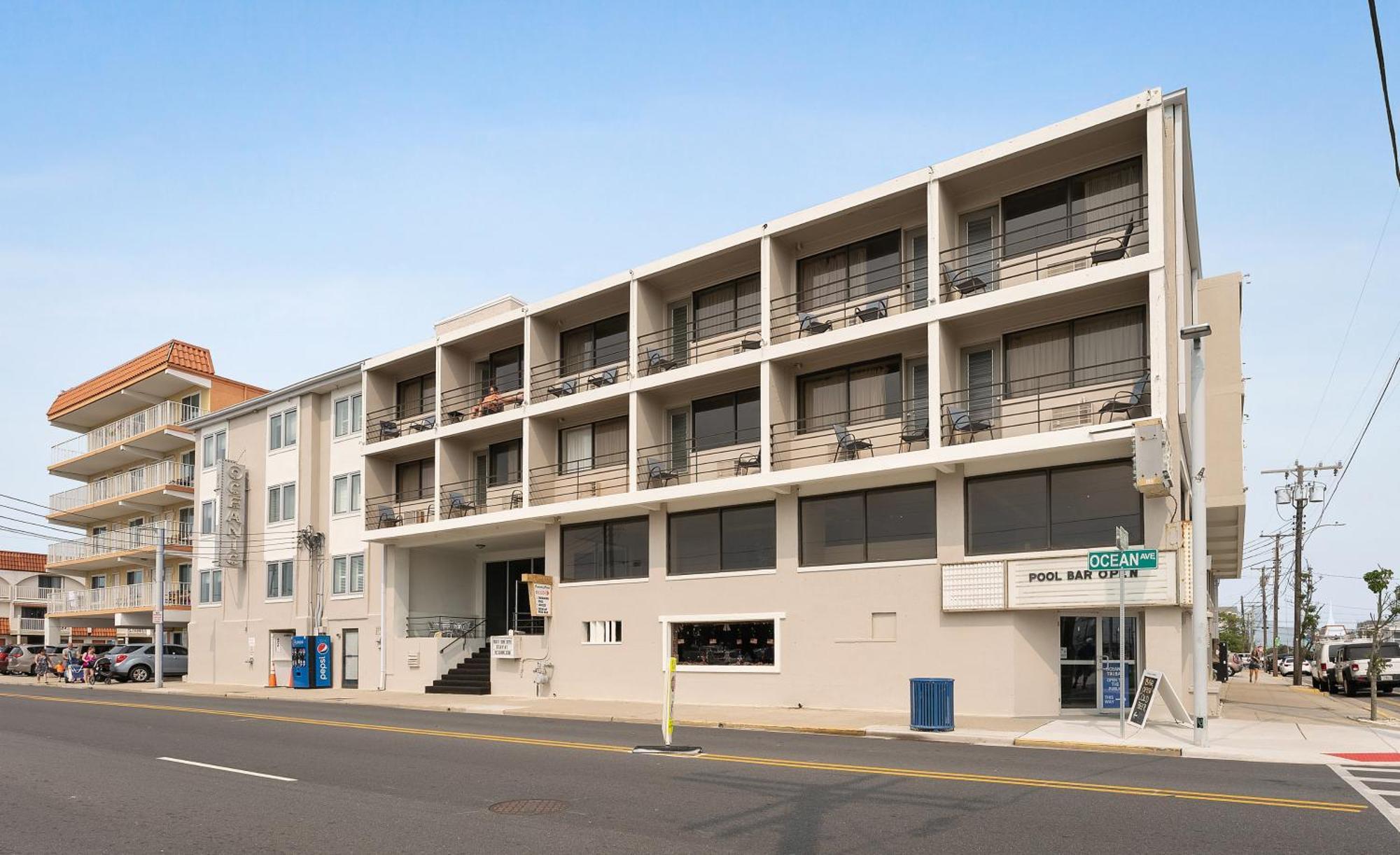 Oceanic Hotel & Barefoot Tiki Bar Wildwood Exterior foto